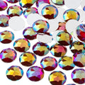 John Bead 200 Pieces 16mm, Acrylic Round Flat Back Rhinestones by JohnBead