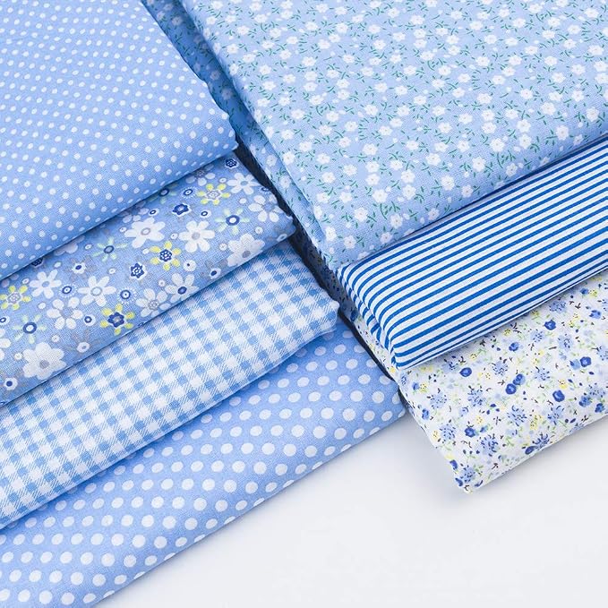 Cotton Fabric DIY Making Supplies Quilting Patchwork Fabric Fat Quarter Bundles - Image 2