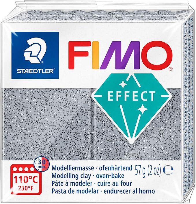 STAEDTLER FIMO Effect Polymer Clay: Granite, Oven Bake Clay by Staedtler