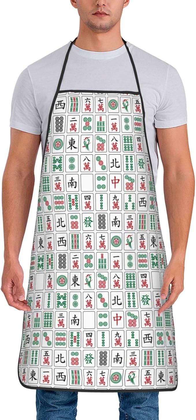 Apron Cooking Chef Work Shop Women Men Baking Decorations Painting Bbq Grilling - Image 2
