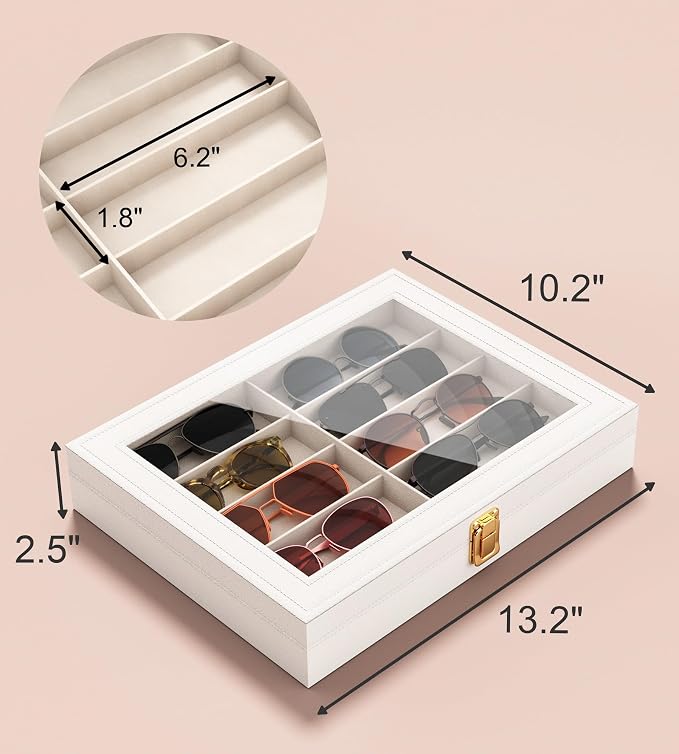NEWLOOP 10/30 Slots Sunglass Organizer - Image 7