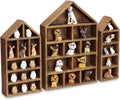 Ikee Design House-Shaped Wooden Shadow Cubby Box Display Shelf Organizer by IkeeDesign