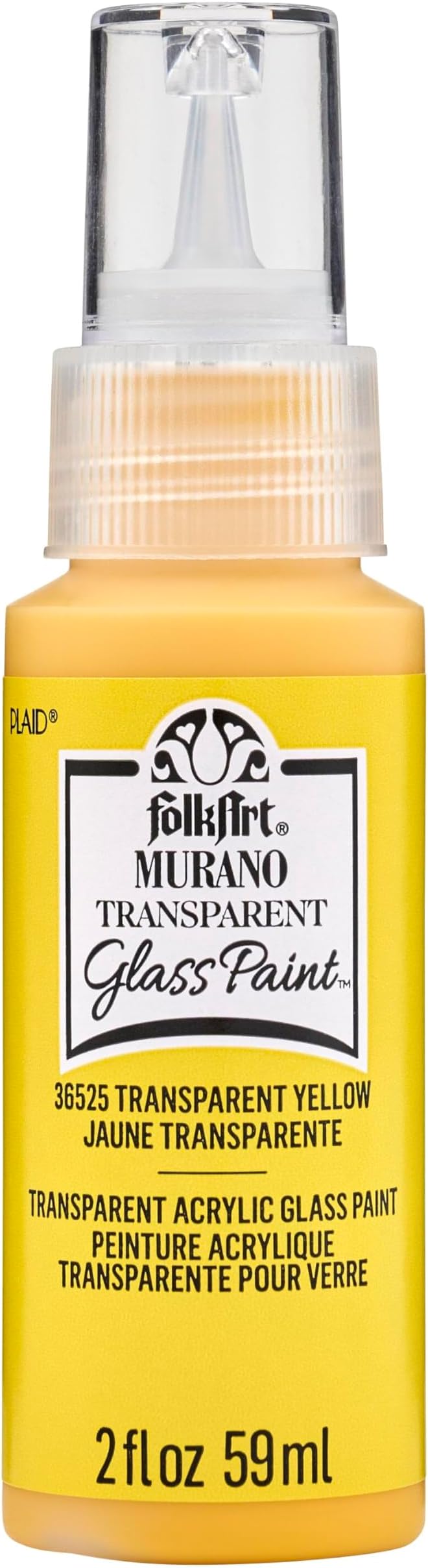 FolkArt Murano Transparent Acrylic Glass Paint, 2 fl oz by FolkArt