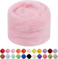 JeogYong Needle Felting Wool, 1.76oz Wool Roving Chunky Wool Yarn, Wet Felting by JeogYong