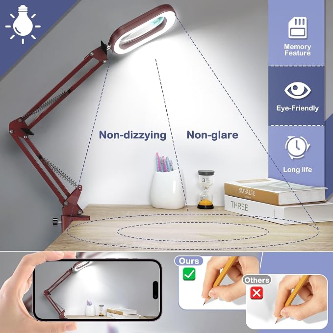 Drdefi 12X Square Magnifying Glass - Image 5