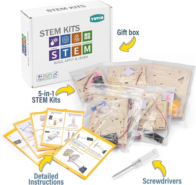 Yutin 5 Individual STEM Science Kits - Image 6