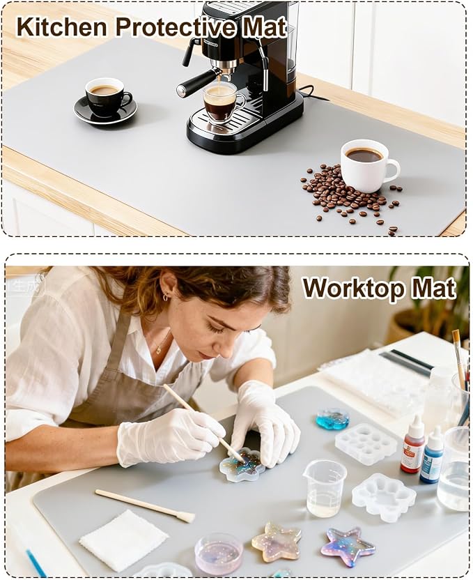 Silicone Mats for Crafts, Silicone Mats for Kitchen Counter, Craft Mat - Image 5
