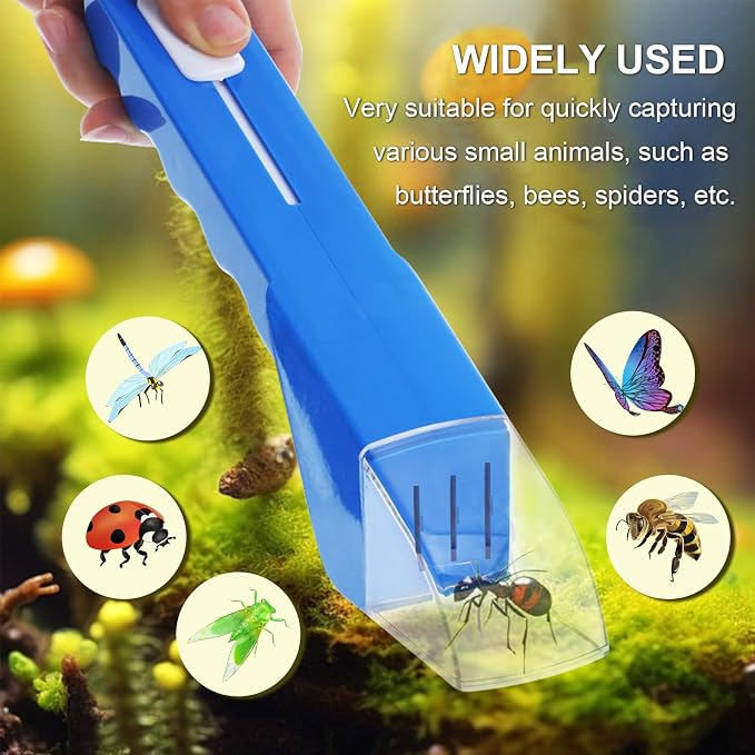 2Pcs Small Animals Catcher Quick Release Humane Catching Tool Clear Contactless - Image 6