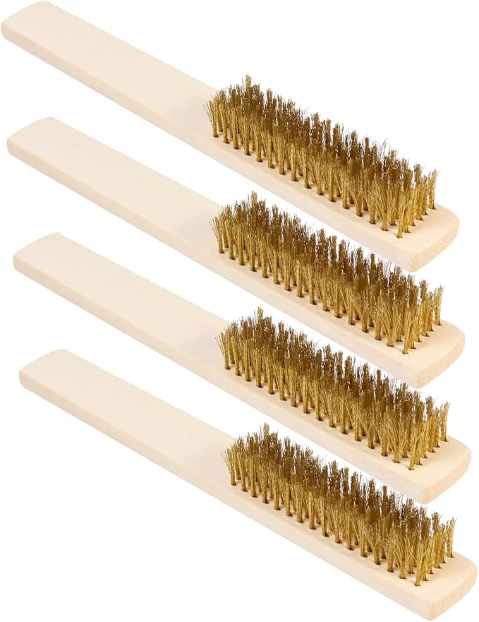Copper Wire Cleaning Brush 8.03In by JECOMPRIS