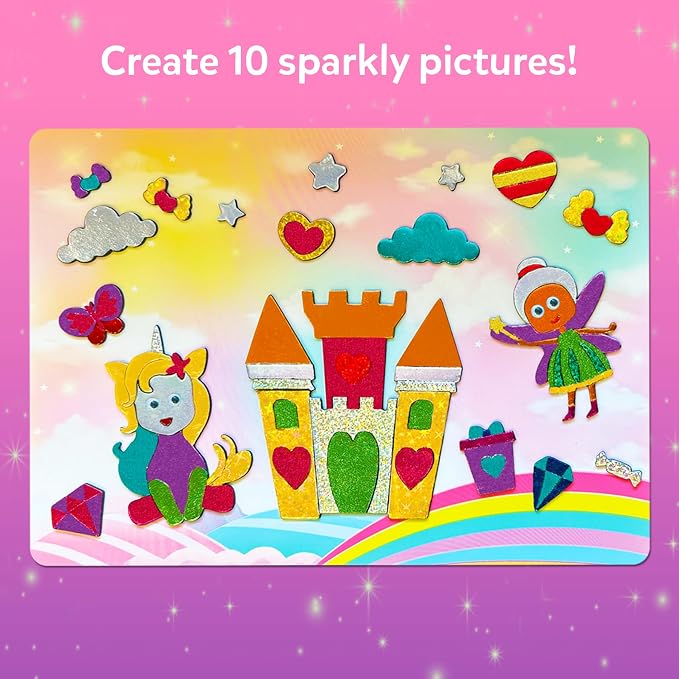 Skillmatics Foil Fun – Unicorns & Princesses, No Mess Art & Craft Kit | Craft - Image 6