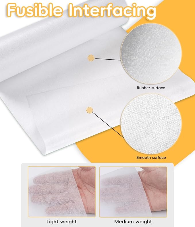 UzecPk Light Weight Fusible Interfacing - Image 3