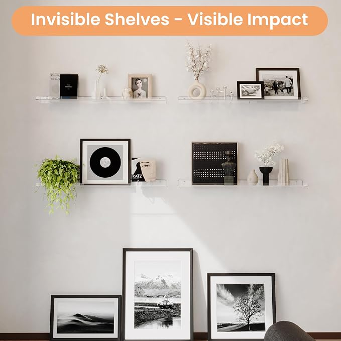 upsimples 35.5" Acrylic Shelves - Image 6