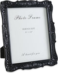Cuspin Black Picture Frame 8x10 Gothic Frames, Vintage Handcrafted Resin Frame by Cuspin