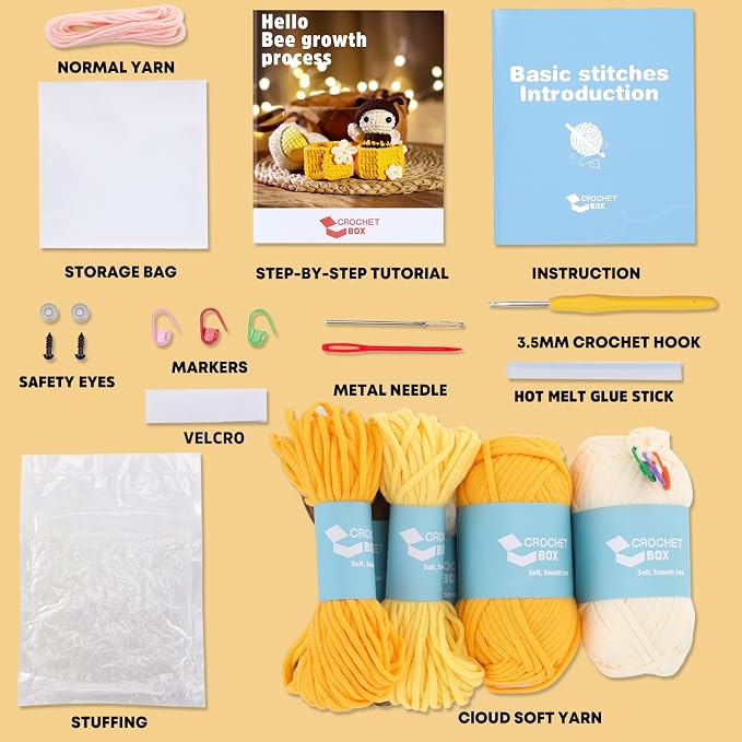 Crochet Kit for Beginners Adults - Image 3