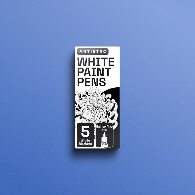 ARTISTRO White Paint Pens - Image 8
