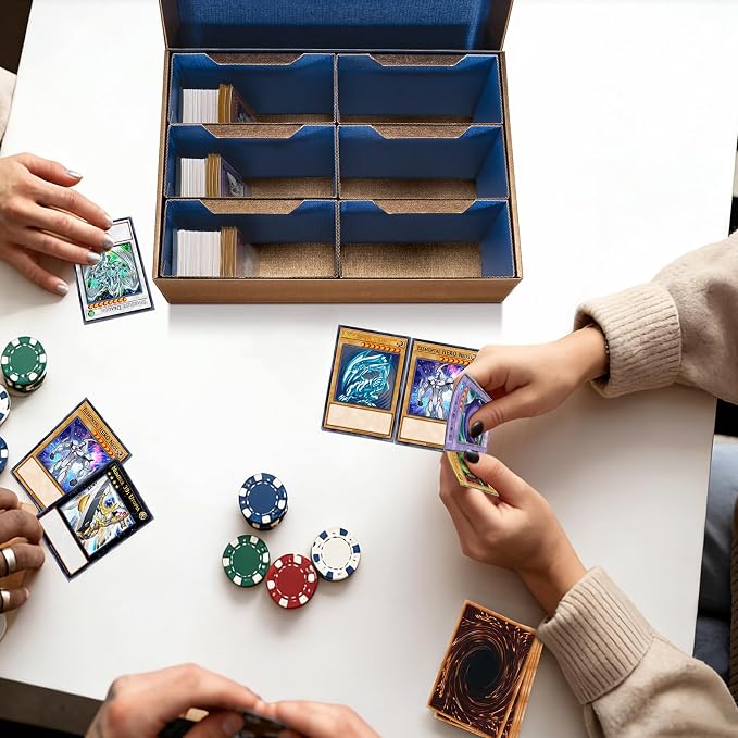 Card Storage Deck Box, Removable Trading Card Holder Organizers - Image 8