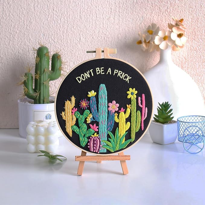 Louise Maelys Cactus Embroidery Kit - Image 5