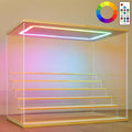 NONEMEY LED Acrylic Display Case, 6 Tier Display Case by NONEMEY