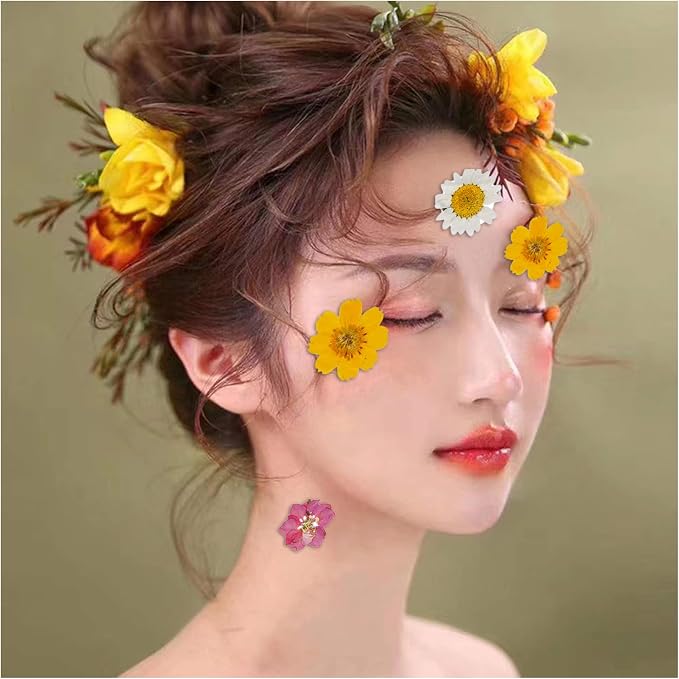 30Pcs Dried Pressed Flowers Bulk Dried Flowers - Image 7