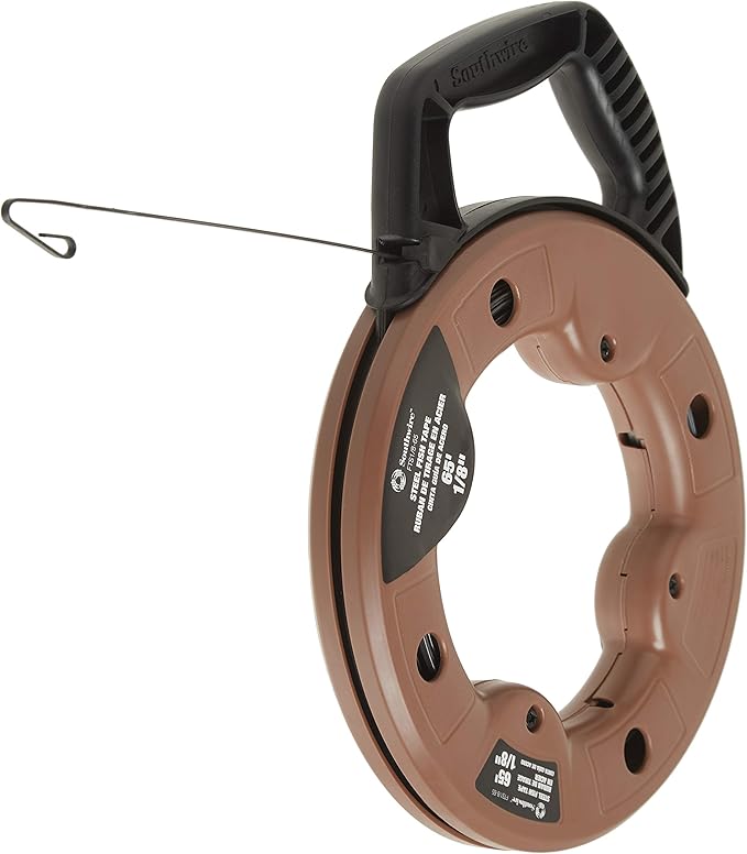 Southwire 58280040 1/8 In. 65 Ft. Flat Steel Fish Tape