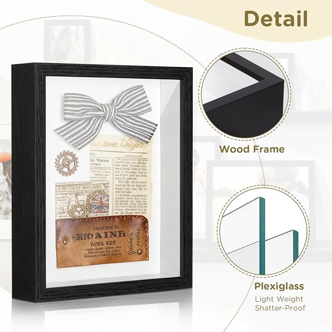 2 Pack Shadow Box Frame 11"x 14" - Image 6