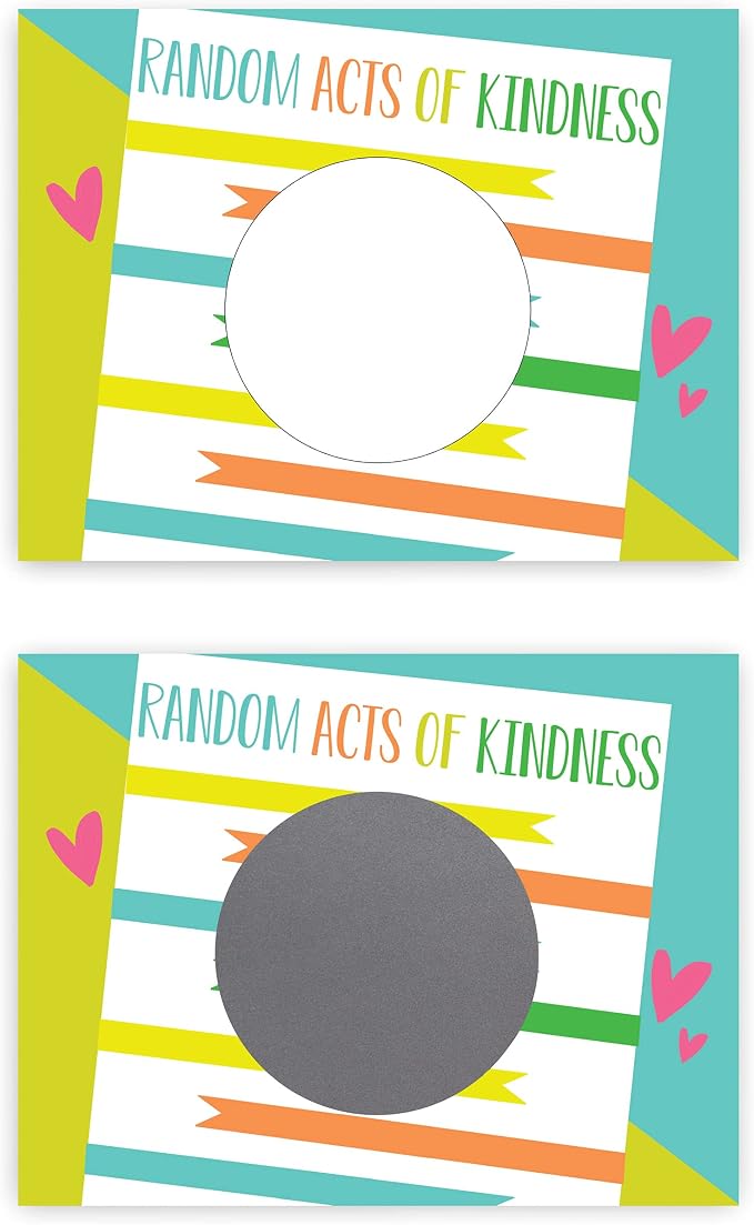 Make Your Own DIY Scratch Off ScratchNotes 20 Pack 3x4 Note Cards & Stickers - Image 7