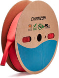 Chanzon Red Polyolefin 3/4" (20mm) Diameter Heat Shrink Tubing - 2:1 Ratio 80Ft Roll (25M), Sleeving Wrap Shrinking, 1pcs