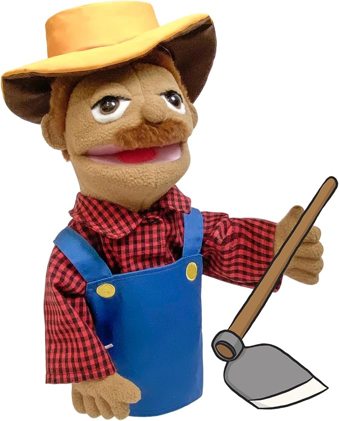 16" Puppets Entriloquist Puppet, Hand Puppets - Image 5