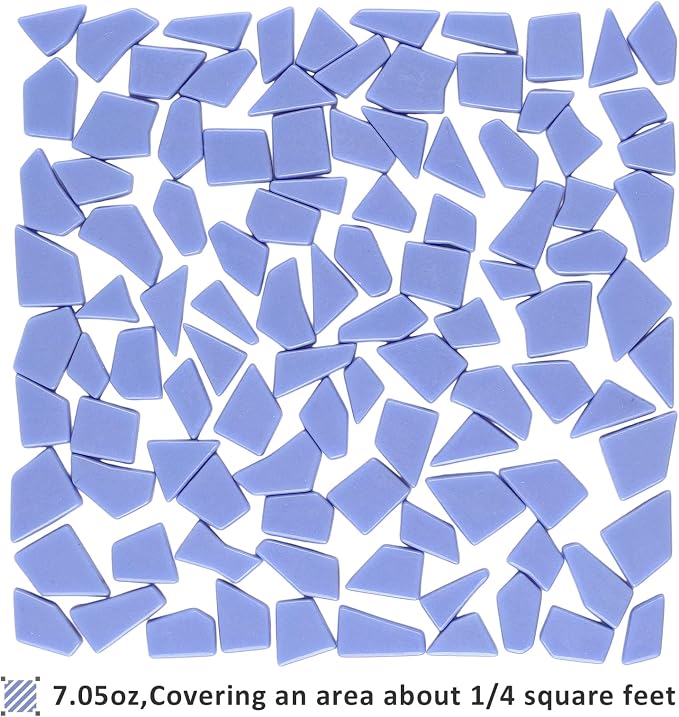 Youway Style Blue Glass Mosaic Tiles - Image 6