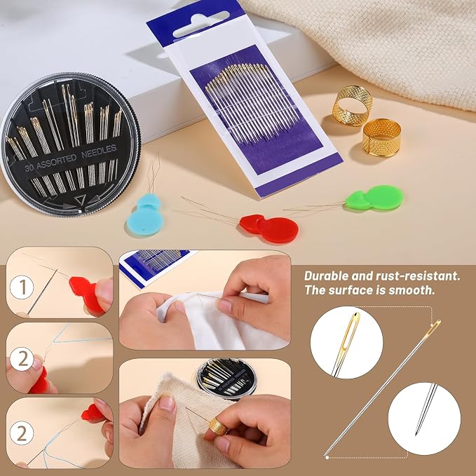 Sewing Pin Cushion Kit, Wrist Pin Cushions - Image 5