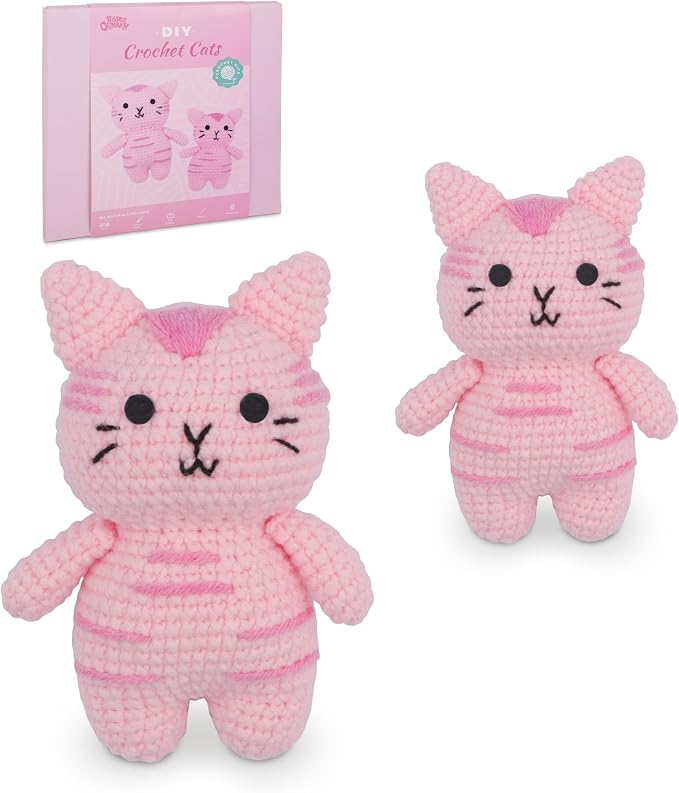 HOUSE CREATIVITY Cat Crochet Kit by HouseCreativity