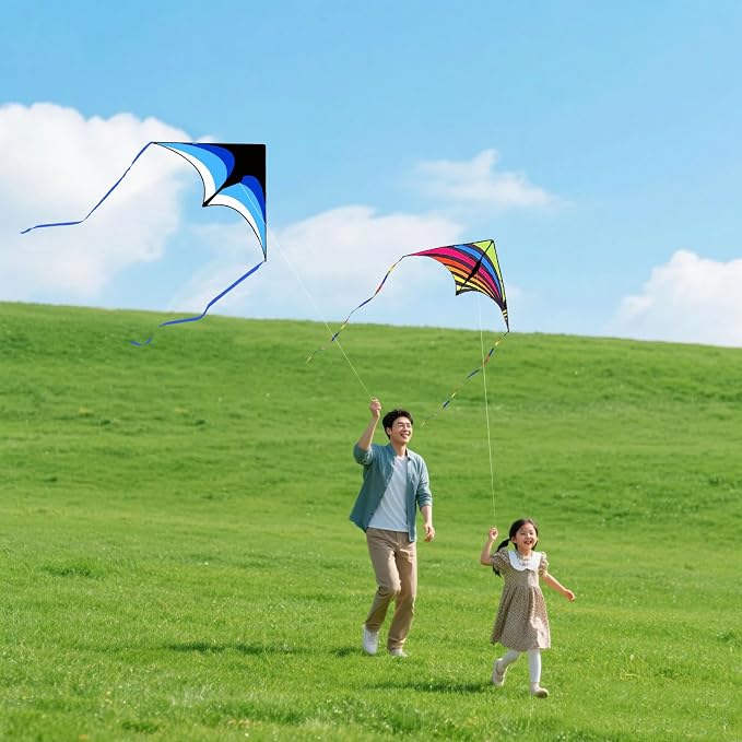 Mint's Colorful Life Delta Kite - Image 5