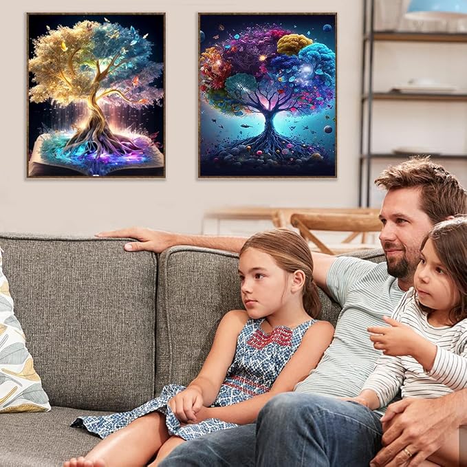 Tree of Life Stamped Cross Stitch Kits - Image 3