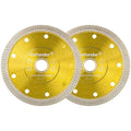 GoYonder 2 Pack 4.5"D115mm Super Thin Diamond Ceramic Saw Blade Porcelain Cutting Blade for Cutting Ceramic Or Porcelain Tile