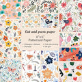 6x6” 160gsm cardstock Single Sided Scrapbooking 24 Papers Pad vintage decoupage by Mifuner