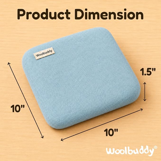 Woolbuddy Wool Felting Pad 10 x 10 x 1.5 Inch, Durable Needle Felting Mat - Image 3