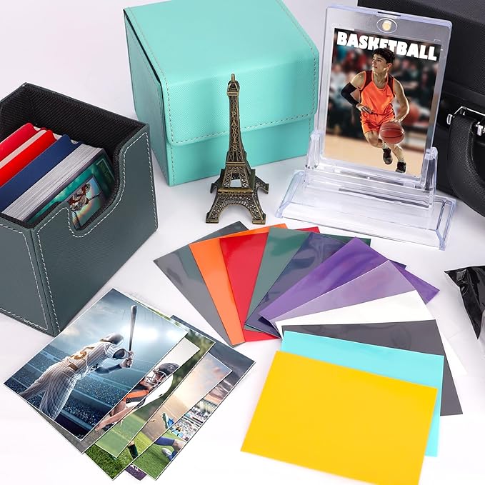 100 Count Matte Card Sleeves for Trading Cards, Standard Size Protective - Image 6