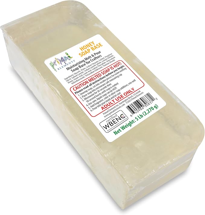 Primal Elements Honey Soap Base by PrimalElements
