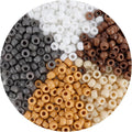 Pony Beads Bulk 1100 Pcs, Beads by anpiwshjo