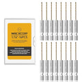 Hex Shank Drill Bit Set, 16Pcs 1/16" HSS Titanium Twist Drill Bit for Sheet Metal, Wood, Plastic, Quick Change Design
