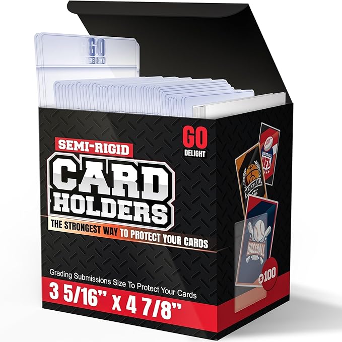 Semi Rigid Card Holders & Sleeves by GoDelight