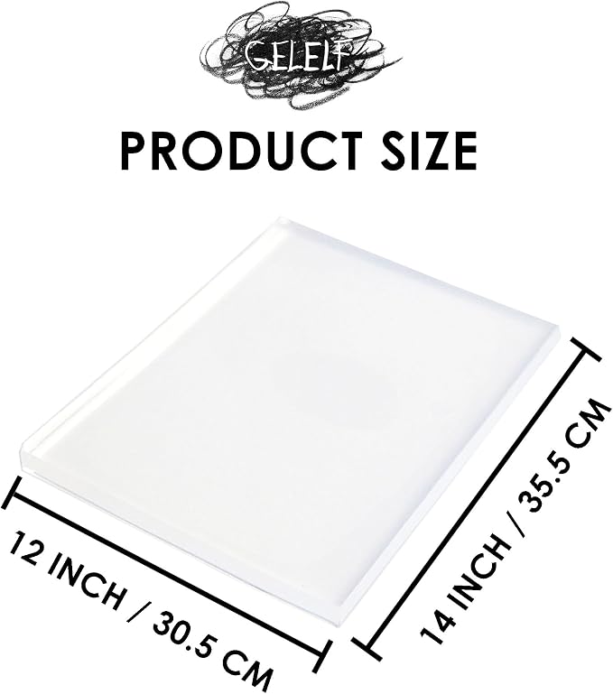 GELELF Upgraded Gel Printing Plate A3 - Image 2