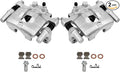 SCITOO 18B5039 18B5038 Disc Brake Calipers Assembly with Bracket Fit For Chrysler 200 / Sebring,For Dodge Avenger/Caliber,For Jeep Compass 07-17,For Jeep Patriot 07-17,For Mitsubishi Lancer 08-17