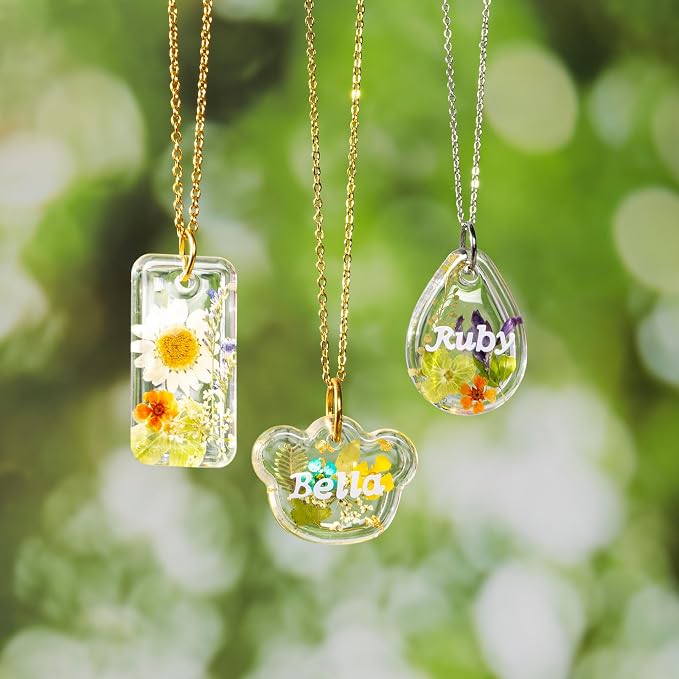 LET'S RESIN Keychain Resin Molds Silicone - Image 5