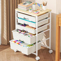 Goovilla Rolling Cart with Drawers, Utility Cart Organizer With 5 Removable by Goovilla