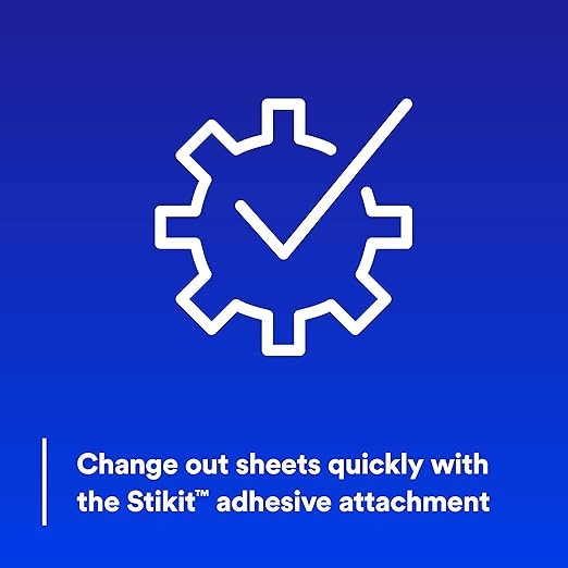 3M Stikit Blue Abrasive Sheet Roll, 36221, No Hole, 2-3/4 in x 30 yd, 180+ Grade, Automotive Sanding Roll Sandpaper for Coating Removal, Body Repair, Auto Sanding