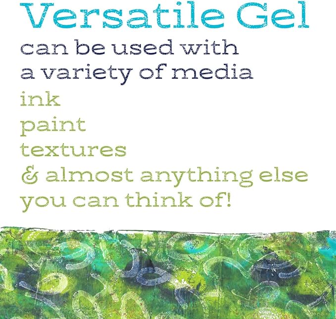 Gel Press Monoprinting Plate 8" x 10" 10802 - Image 5