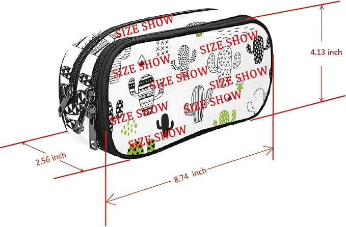 ANANGTEE Sea Otters Pencil Case Pouch - Image 5