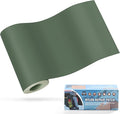OAZ 3.9 x 63 inch Nylon Fabric Patch Kit - Self-Adhesive, Waterproof, Lightweight Repair Patches for Clothing, Down Jacket, Tent, Bag (Green)