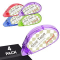 Secopad Scrapbook Tape, 4 Pack Double Sided Tape Roller by Secopad